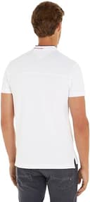 Tommy Hilfiger Maglietta Polo Maniche Corte Uomo Regular Fit, Bianco (White), S - 2