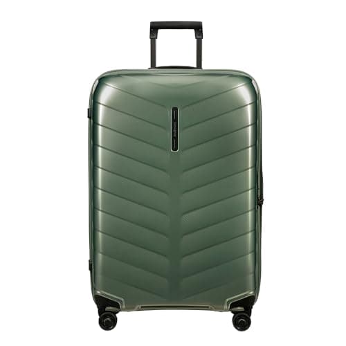Samsonite Attrix Spinner, Green (Basil Green), Suitcases & Trolleys