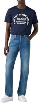 Levi's Herren Jeanshose 501 Original mit Knopfleiste, Straight Fit, Blau (Cascade LTWT), W34/L34 - 1