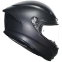 AGV K6 S Casco Integral ECE 22.06 – Casco de Moto para usuarios de Gafas, Carcasa de aramida de Carbono, Visera Pinlock MAX Vision, Sport Touring, Negro Mate, XXL - 2