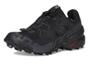 SALOMON Men's Speedcross 6 Sneaker, Black/Black/Phantom, 10 UK - 7
