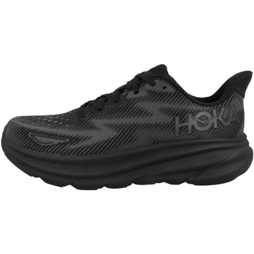 HOKA ONE ONE 1127895-BWHT Clifton 9 Men Black/White UK 11