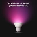 Philips Hue Kit Inicio Pro: Hue Bridge Pro + Smart button + 3 focos led inteligentes E27, Luz Blanca y Colores, funciona con Matter, Apple Home, Amazon Alexa, Google Assistant, Samsung SmartThings - 3