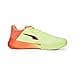 Puma Scarpe da uomo Accelerate Turbo Nitro IIIndoor Court, Fast Yellow Red Blast PUMA Black, 46 EU - 6