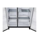 LG GSLE91EVAC Side by Side Kühlschrank, Klasse C, 628 L, Multi-Door Kühlschrank mit Gefrierfach, Eis-, Crushed Ice- Wasserspender mit UVnano, Total NoFrost, Smart Inverter Kompressor, Wi-Fi - 13