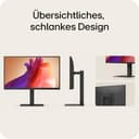 LG Monitor 27U730A-B.AEU, 27", 4K UHD (3840x2160), HDR10, IPS, webOS 24, USB-C (90W), Bluetooth, DCI-P3 90%, HDMI, DisplayPort, HDR Effekt, Schwarz - 6