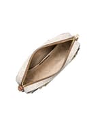 Michael Kors Women's Jet Set Item LARGE EAST WEST CHAIN Crossbody (VANILA/SOFTPINK) - 3