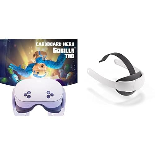 Meta Quest 3S 128 GB - Gorilla Tag Cardboard Headset+ Correa Elite