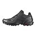 Salomon Women's Speedcross Hiking Shoe, Black Black Quiet Shade, 38 2/3 EU - 1