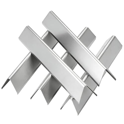 7636 Edelstahl Flavorizer Bars für Weber Spirit 300 Grill, 38,8CM Aromaschienen für Weber Spirit E310 E320 E330,Edelstahl Hitzeschild für Weber Spirit II 310 Series, Brennerabdeckungen Ersatz