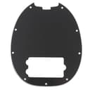 Musiclily 9 Agujeros Pickguard Golpeador para Musicman Stingray Bajo de 4 Cuerdas,3 capas Negro - 1