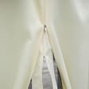 Outsunny Gazebo da Giardino 3x4 m con Tende Rimovibili, Zanzariera e 8 Fori di Drenaggio, Gazebo da Esterno in Alluminio e Poliestere con Tetto Doppio, per Giardino, Balcone, Feste, Campeggio, Crema - 8