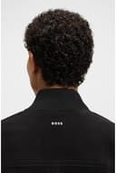 BOSS Ropa exterior de piel Johice para hombre, 001negro, 52 - 6