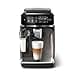 Philips Serie 3300 Macchina da caffè automatica - 6 tipi di bevande, Display touch screen a colori, LatteGo, SilentBrew, Macinacaffè in ceramica al 100%, Filtro AquaClean. Cromato nero (EP3347/90) - 1