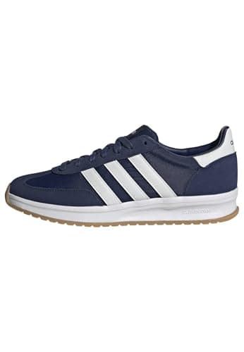 adidas Uomo Run 70S 2.0 Shoes, Dark Blue/Cloud White/Cloud White, 42 EU