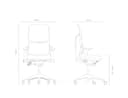 Steelcase Please Air Ergonomischer Bürodrehstuhl mit höhenverstellbarer Lumbalstütze Onyx/Schwarz - 3