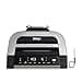 Ninja MAX DG551EU 6-in-1 Indoor Grill & Hot Air Fryer, 6 Cooking Functions, Holds up to 6 Burgers, 3.8L Capacity, Low Smoke, Includes Digital Roasting Thermometer, Grey/Silver - 1