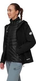 Mammut Convey 3 en 1 HS Chaqueta con Capucha Mujer, negro-negro, XS - 4