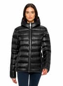 NORWAY PIUMINO DONNA INVERNALE - GIUBBOTTO DONNA 110 GRAMMI - GIACCA INVERNALE IMBOTTITA (IT, Testo, XL, Regular, Regular, 849658 BLACK) - 2