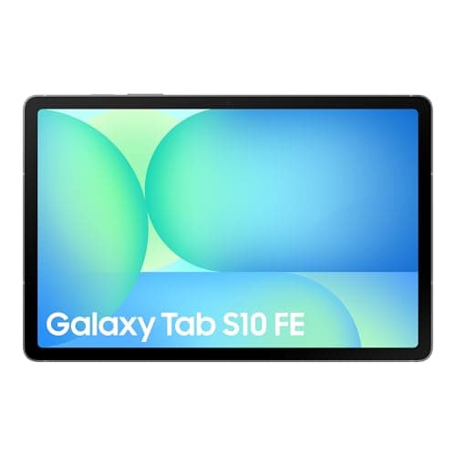 Samsung Galaxy S10 FE Android Tablet, Wifi, 128GB Storage, 8GB Memory, 10.9" Display, S Pen included, Long lasting Battery, Grey, 3 Year Extended Warranty (UK Version)