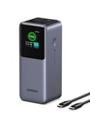 UGREEN Nexode Power Bank 20000mAh 130W, Cargador Portátil con 2 USB C y 1 Tipo A Batería Externa con Pantalla, Compatible con MacBook iPad, iPhone 17 Pro MAX Air 16 15, Galaxy S24 Ultra, Gris - 1