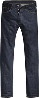 Levi's Herren Jeanshose 501 Original mit Knopfleiste, Straight Fit, Rinse, W34/L34 - 6