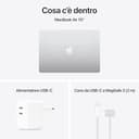 Apple Portatile MacBook Air 15'' con chip M4 (2025): progettato per Apple Intelligence, display Liquid Retina da 15,3'', 16GB di memoria unificata, 512GB di archiviazione SSD, Touch ID; Argento - 6