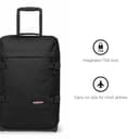 EASTPAK TRANVERZ S Valigia, 45 cm, 42 L, WINE BURGUNDY - 6