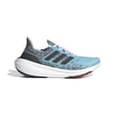 adidas Unisex-Adult Ultraboost Light Sneaker, Light Aqua/Black/Bright Red, 7.5 Women/6.5 Men - 2