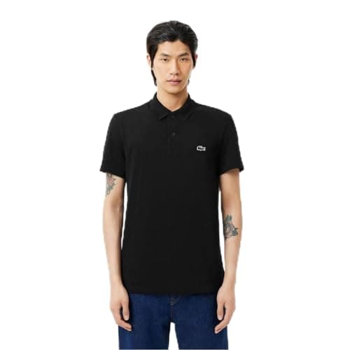 Lacoste Mens Sports Polo Shirt Black XL