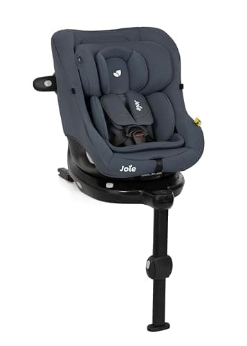 Joie i-Pivot™ 360 seggiolino auto R129 i-Size, ISOFIX, rotazione a 360°, testato ADAC – dalla nascita ai 4 anni (40–105 cm), Dark Slate