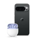 Google Pixel 10 Pro - Smartphone Android sbloccato con Gemini, sistema a tripla fotocamera posteriore, autonomia di oltre 24 ore e display Super Actua da 6,3" - Nero ossidiana, 1TB + Buds A - 1