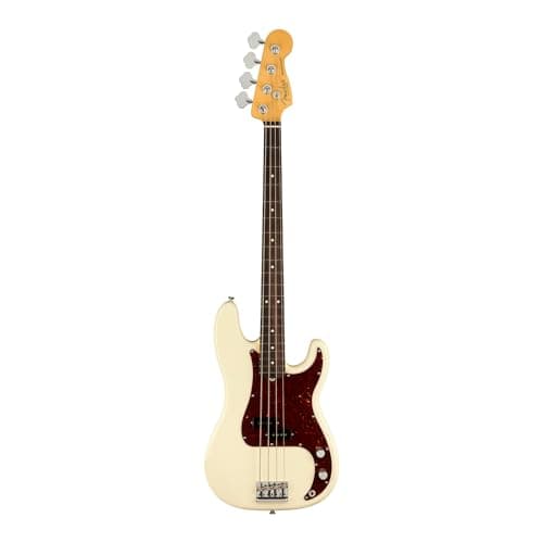Fender American Professional II Precision Bass RW (Olympic White) - Basso elettrico a 4 corde