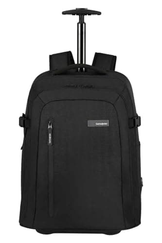 Samsonite Roader Expandable Laptop Backpack 17.3 Inches, deep black, Laptop Backpack with wheels