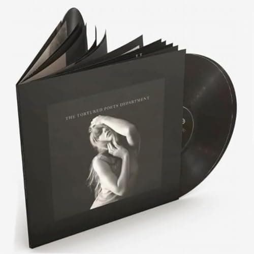 Taylor Swift Tortured Poets Department (Vinyl 2LP 12") The Black Dog [NEW] Ink [Vinyl LP]