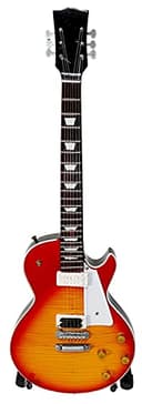 Mini guitarra eléctrica GIBSON JIMMY PÁGINA LED ZEPPELIN MGT-2035 REGALO PARA MÚSICA Escala 1:4 - ROCKMUSIC ESPAÑA - 1