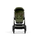 CYBEX Gold Kinderwagen Balios S Lux, Ergonomische Liegeposition, Einhand-Gurtsystem, Ab Geburt bis 22 kg (ca. 4 Jahre), Moss Green - 2