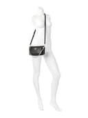 GUESS Noelle Double Pouch Crossbody, Bag Women, Negro, One Size - 7