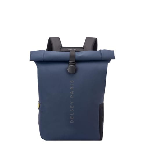 DELSEY PARIS - TURENNE Soft - Sac A Dos Souple 46 cm x 40 cm x 14 cm cm - 25 L - XS - Bleu Nuit