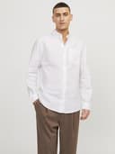 JACK & JONES Mens Jjeoxford L/S S21 Noos Shirt, White/Fit: Slim Fit., XXL UK - 2