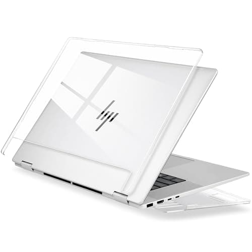 Crystal Clear Case for HP Envy x360 16-inch 2-in-1 Laptop 2024, Lightweight Hard Shell with Scratch-Resistant Protection, Precise Cutouts, Easy Installation, NOT Fitting Any Other HP