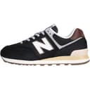 New Balance 574 Sneaker Trainer Schuhe (Brown/Silver, EU Schuhgrößensystem, Erwachsene, Numerisch, M, 43) - 2