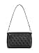 GUESS Brenton Flap Shoulder Bag Coal Logo - 2