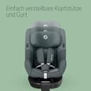 Maxi-Cosi Mica 360 S, Autositz 360 Grad drehbar, 3 Monate– 4 Jahre (61–105 cm), i-Size Baby Autositz, FlexiSpin Drehung, 5 Liegepositionen, G-CELL Schutz, Easy-in Gurthaken, Tonal Graphite - 7