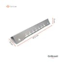 Grillrost.com Das Original Riel de Aroma de Acero Inoxidable para Napoleon Rogue, Prestige, Prestige Pro - Extra Fuerte 1.5mm (1 Pieza - Pedir cantidad requerida) - 5