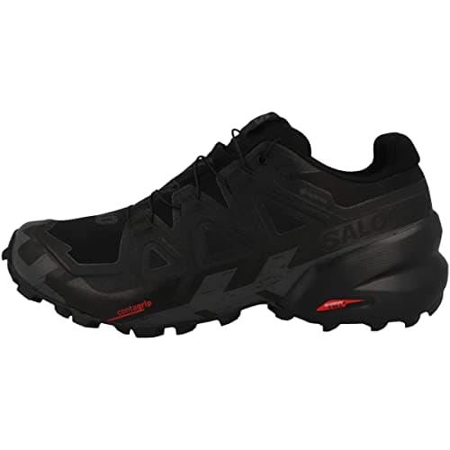 Salomon Speedcross 6 GTX 417386, Mens Running Shoes, Black, 45 1/3 EU