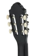 Juan Miguel Navarrez guitarra de concierto - guitarra clásica - 4/4 negra - set de iniciación - incl. funda, púas, libro, afinador - 6