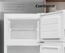 Corberó - Frigorífico 2 Puertas | CF2PV21324W | 57x54x145 | 212L | 145 cm| Luz Interior| Cajón Crisper | Estantes de Cristal | Descongelación Manual | Blanco - 4