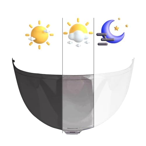 PSLER Visiera per Casco per Shoei NXR2 Z8 Visiera Colorata per RF-1400 CWR-F2 CWR-F2R X-Fifteen X15 X-SPR Pro Protezione UV per Moto Accessori di Ricambio per Visiera Protettiva(Fotocromatico)