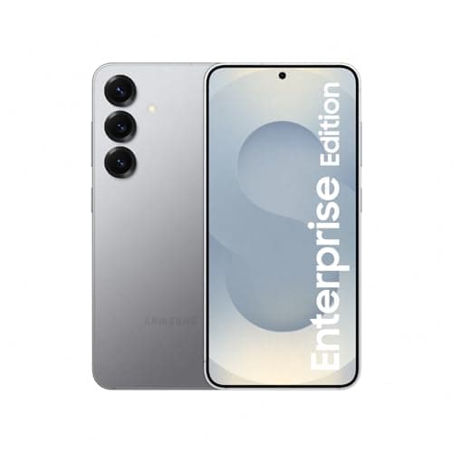 Samsung Galaxy S25 Enterprise Edition, AI Smartphone, Android Mobile Phone without Contract, 12 GB RAM, 128 GB Memory, Long Battery Life, Security by Knox Suite, Silver Shadow